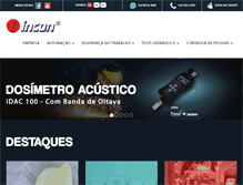 Tablet Screenshot of incon.com.br